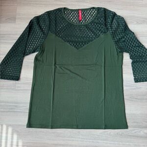 Ruby Ribbon Crochet Top